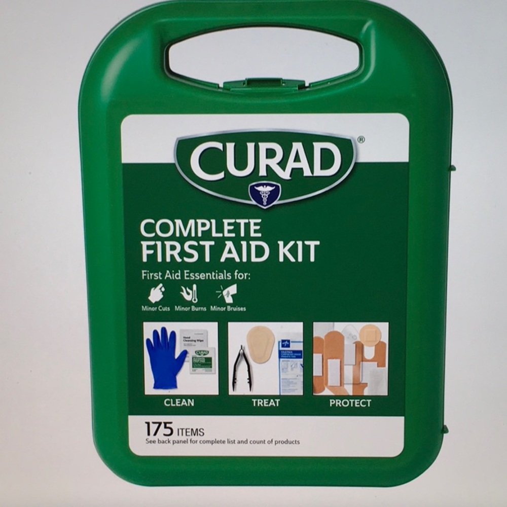 Bundle of 2 CURAD First Aid Kits 175 pieces